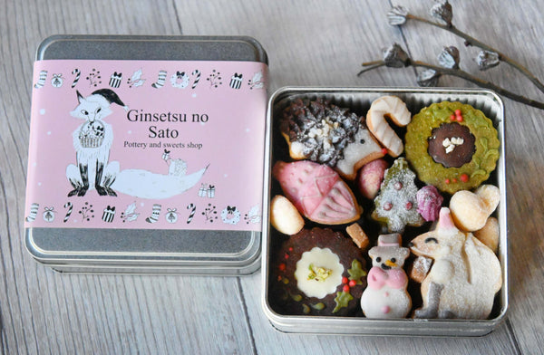 クッキー缶『冬の贈り物（小）』