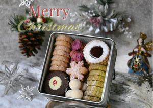 のり 切り株ディアマン＆クッキー缶【秋桜】 のり様 専用 切り株