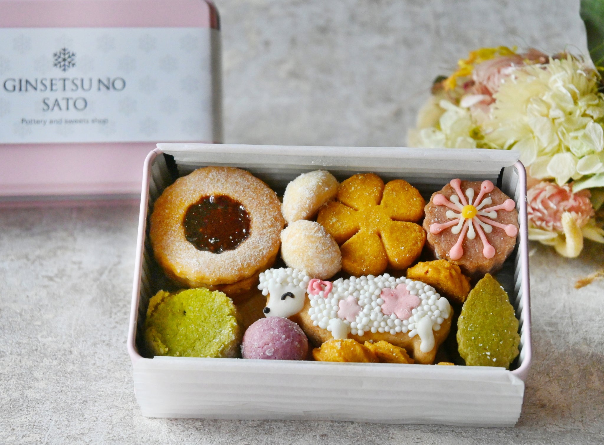 クッキー缶 – GINSETSU NO SATO