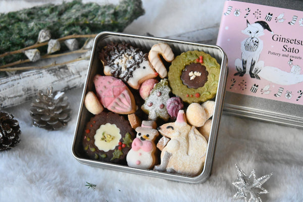 クッキー缶『冬の贈り物（小）』