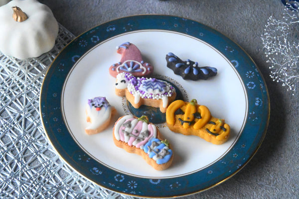 クッキー缶『ハロウインひつじ（大）』