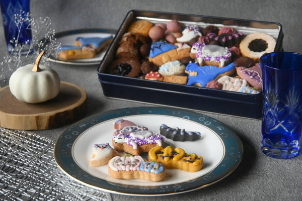 クッキー缶『ハロウインひつじ（大）』