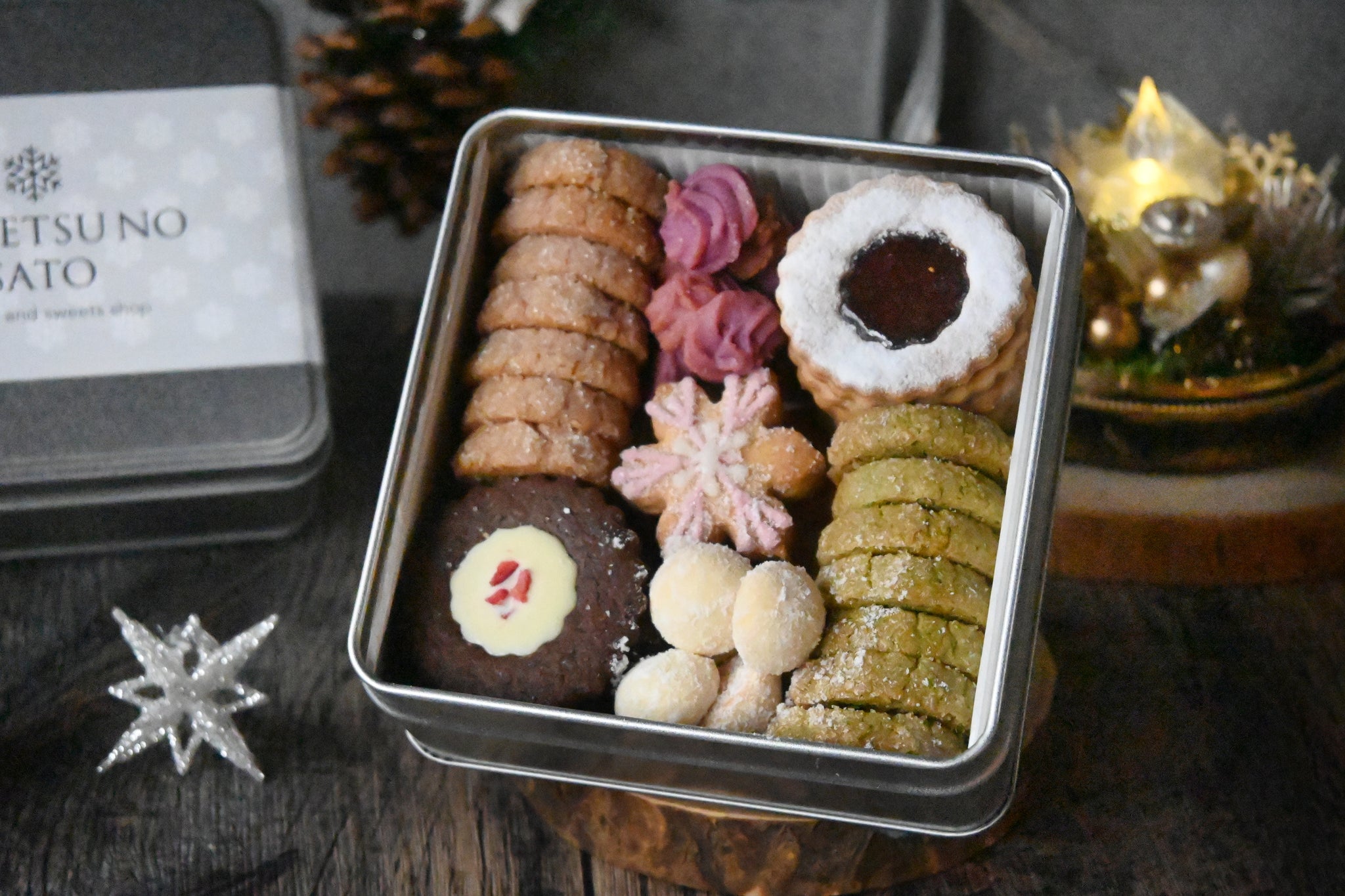 クッキー缶『ミックス』 – GINSETSU NO SATO