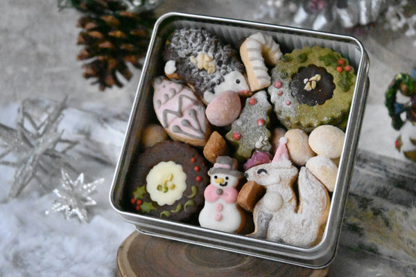 クッキー缶『冬の贈り物（小）』